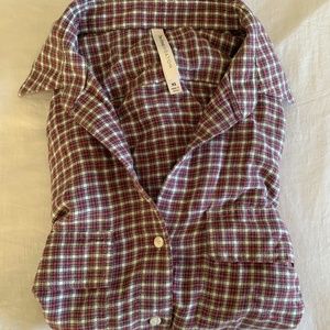 Aritzia Plaid Shirt